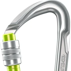 Moschettoni Edelrid Pure Screw III Silver