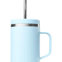 Mug Qwetch Cold Cup 600 ml + Anse Pastel Bleu