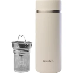 Mug Qwetch Théière Isotherme 400 ml Matt Sable