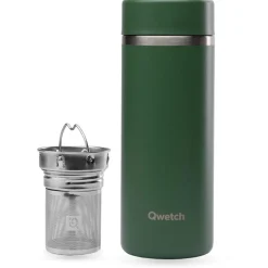 Mug Qwetch Théière Isotherme 400 ml Matt Kaki