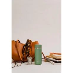 Mug Qwetch Théière Isotherme 400 ml Matt Kaki