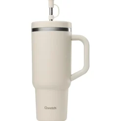 Mug Qwetch Travel Cup Inox 900 ml Matt Sable