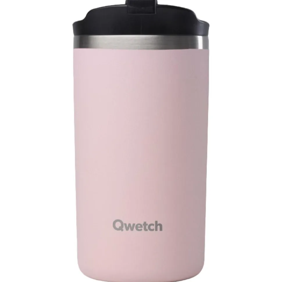 Mug Qwetch Travel Mug 240 ml Matt Pastel Rose