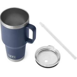 Mug Yeti Rambler 35 Oz (994 ml) Straw Mug Navy