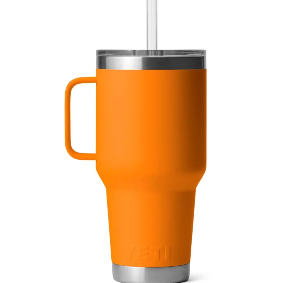 Mug Yeti Rambler 35 Oz (994 ml) Straw Mug Papaya