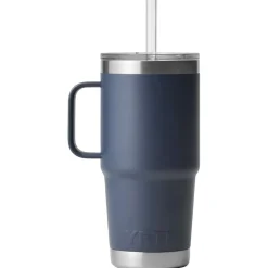 Mug Yeti Rambler 25 Oz (739 ml) Straw Mug Navy