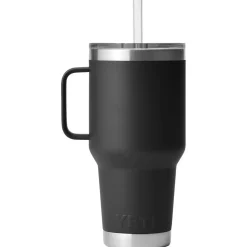 Mug Yeti Rambler 35 Oz (994 ml) Straw Mug Black