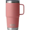 Mug Yeti Rambler 20 Oz (591 ml) Travel Mug Sandstone Pink