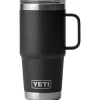 Mug Yeti Rambler 20 Oz (591 ml) Travel Mug Black