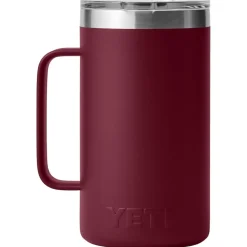 Mug Yeti Rambler 24 Oz Travel Mug Vine Red
