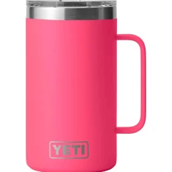 Mug Yeti Rambler 24 Oz Travel Mug Tropical Pink