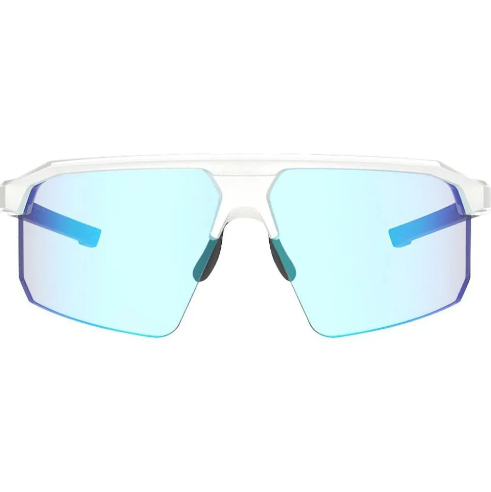 Occhiali da sole AZR Arrow Rx Blanche Vernie Photochromique Irisé Bleu