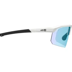 Occhiali da sole AZR Arrow Rx Blanche Vernie Photochromique Irisé Bleu