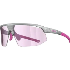 Occhiali da sole AZR Arrow Rx Crystal Grise Vernie Rose Photochromique Irisé Rose