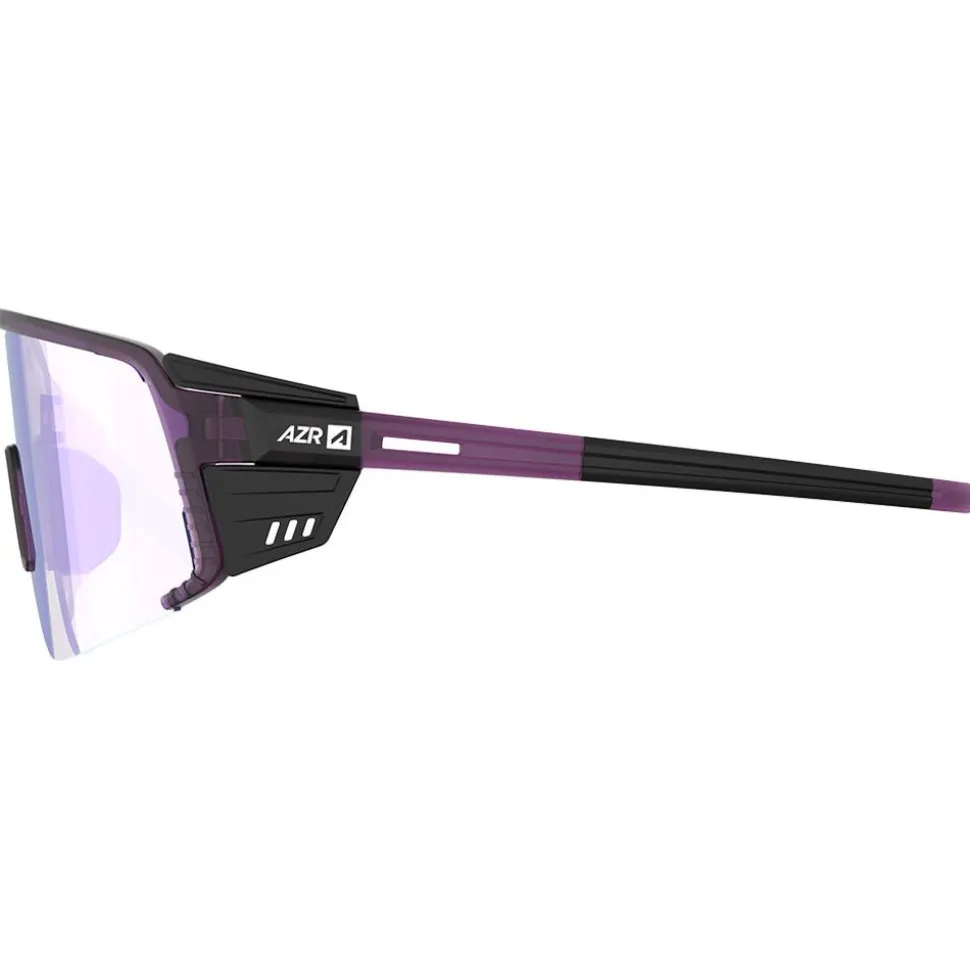 Occhiali da sole AZR Escape Rx Violette Mate Irisé Violet