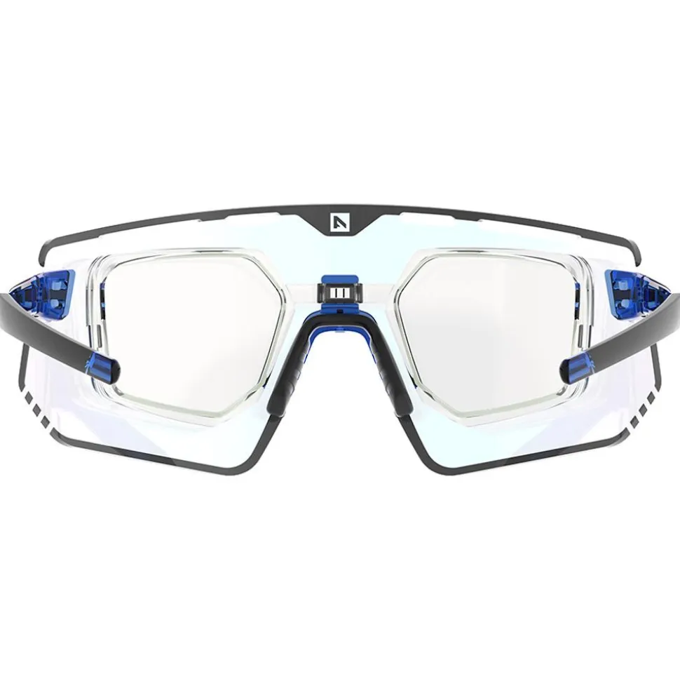 Occhiali da sole AZR Flash Rx Crystal Bleue Vernie Irisé Bleu
