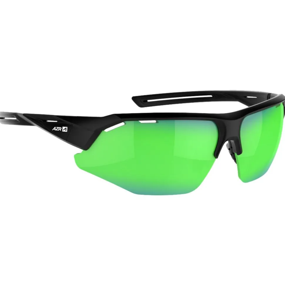 Occhiali da sole AZR Galibier Mat Noir Multicouche Vert