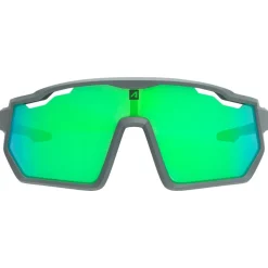Occhiali da sole AZR Pro Race Jr Rx Carbone Mate Vert Multicouche