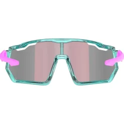 Occhiali da sole AZR Pro Race Jr Rx Turquoise Crystale Rose Vernie Multicouche Rose
