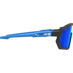 Occhiali da sole AZR Pro Race Jr Rx Noire Bleue Mate Multicouche Bleu
