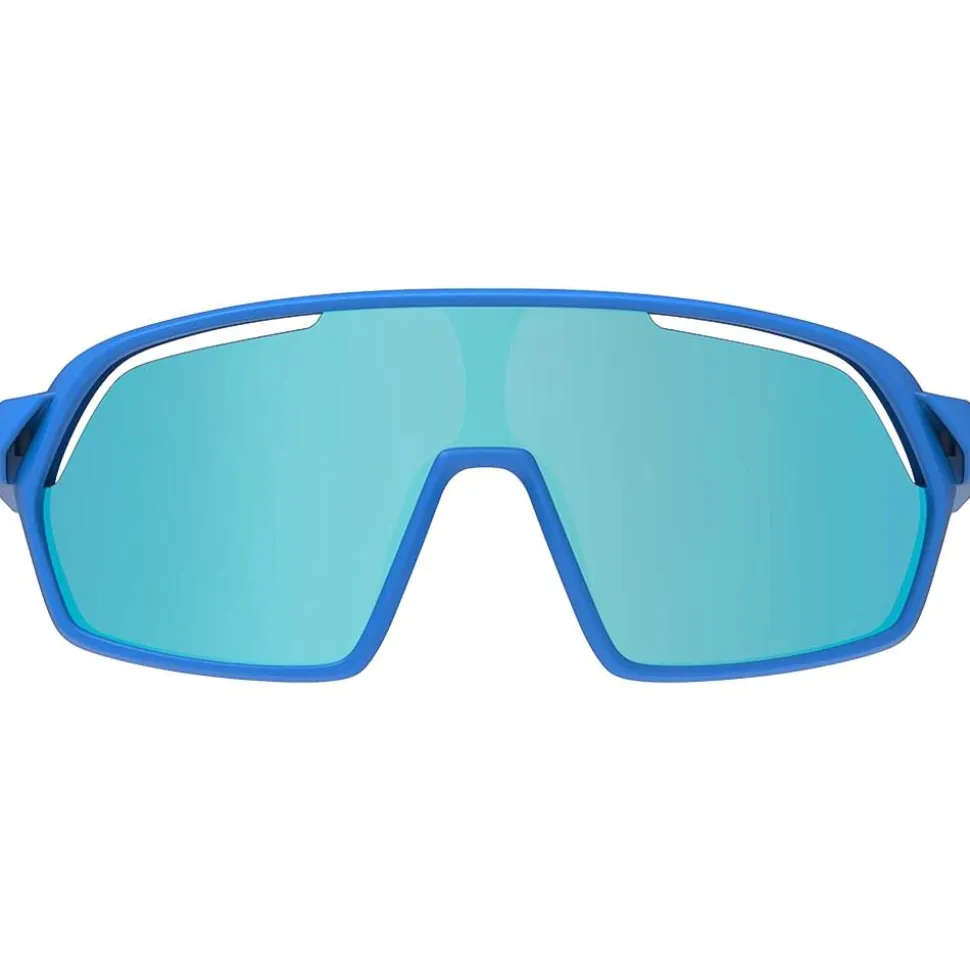 Occhiali da sole AZR Pro Race Mini Junior Bleue Mate Multicouche Bleu