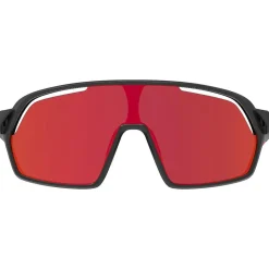 Occhiali da sole AZR Pro Race Mini Junior Noire Mat Rouge Multicouche Rouge