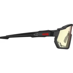 Occhiali da sole AZR Pro Race Rx Noire Vernie Irisé Rouge Photochromique