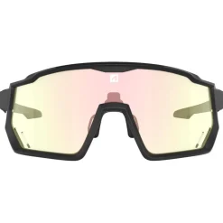 Occhiali da sole AZR Pro Race Rx Noire Vernie Irisé Rouge Photochromique