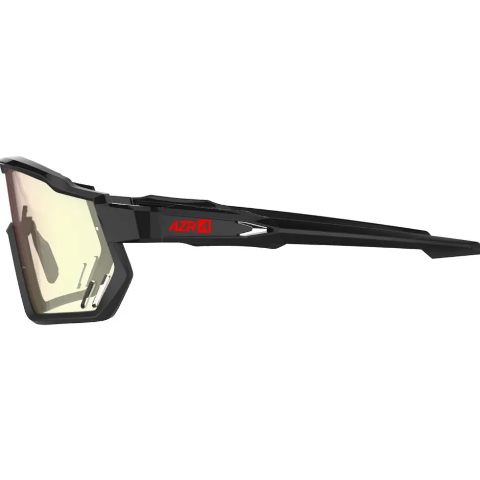 Occhiali da sole AZR Pro Race Rx Noire Vernie Irisé Rouge Photochromique