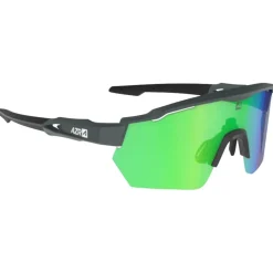Occhiali da sole AZR Race Rx Carbone Mate Noire Multicouche Vert