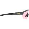 Occhiali da sole AZR Race Rx Carbone Mat Noire Photochromique Irisé Rouge
