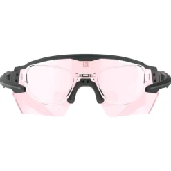 Occhiali da sole AZR Race Rx Carbone Mat Noire Photochromique Irisé Rouge