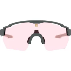 Occhiali da sole AZR Race Rx Carbone Mat Noire Photochromique Irisé Rouge