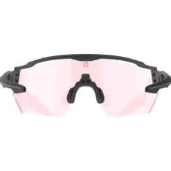 Occhiali da sole AZR Race Rx Carbone Mat Noire Photochromique Irisé Rouge