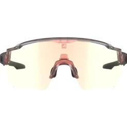 Occhiali da sole AZR Race Rx Crystale Grise Noire Irisé Rouge