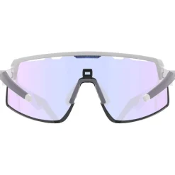 Occhiali da sole AZR Speed Rx Blanche Vernie Grise Photochromique Irisé Rose