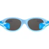 Occhiali da sole AZR Teddy Bleue Vernie Gris Miroir