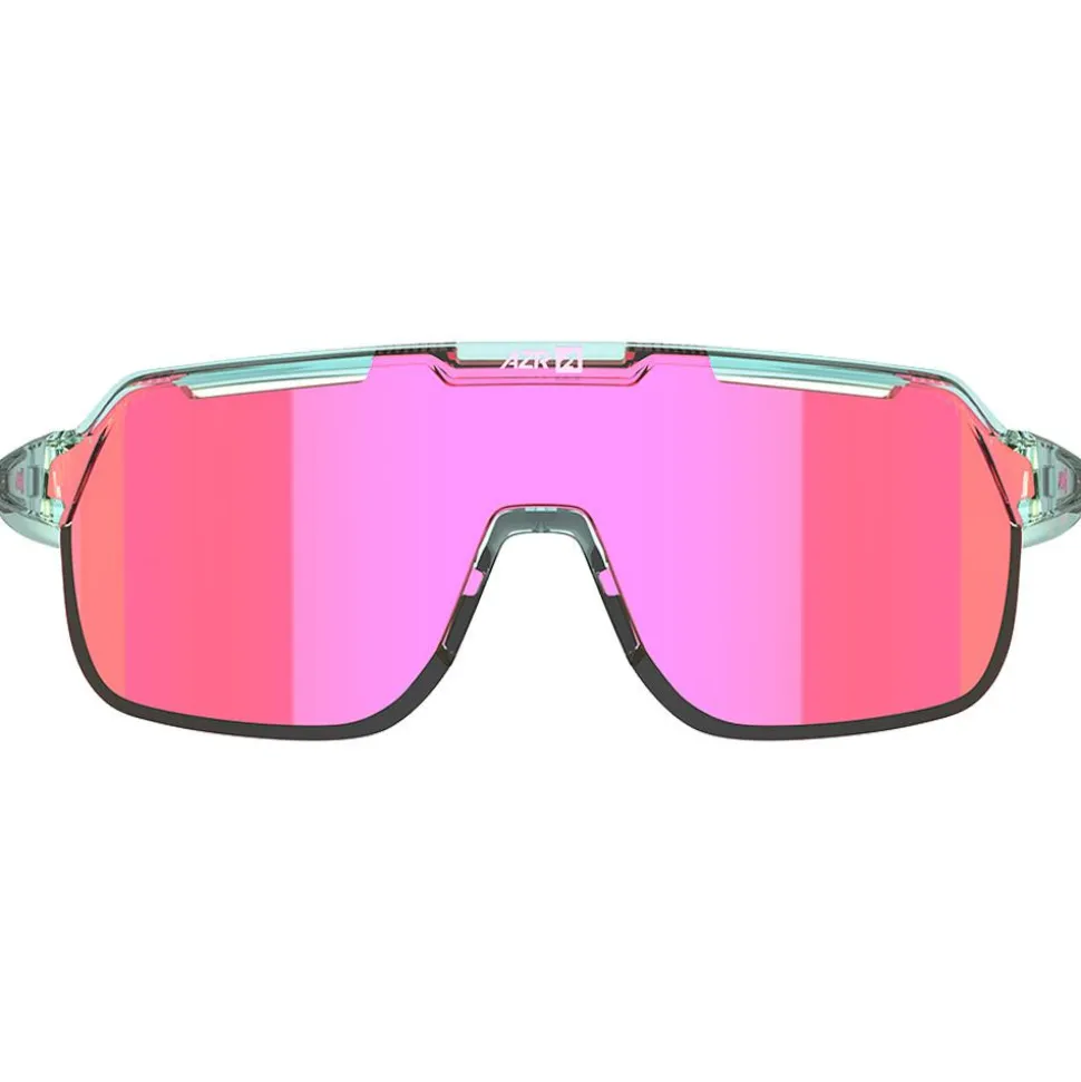 Occhiali da sole AZR Victory Rx Crystal Grise Vernie Multicouche Rose