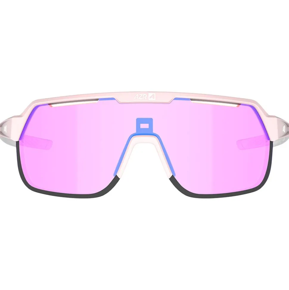 Occhiali da sole AZR Victory Rx Rose Mate Photochromique Irisé Rose