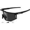 Occhiali da sole Binocle Eyewear Horizon Shiny Black Tanslucide Grey Photo
