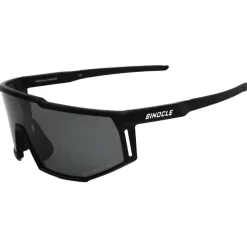 Occhiali da sole Binocle Eyewear Horizon Shiny Black Gradient Grey Polarized