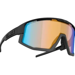 Occhiali da sole Bliz Fusion Old Matt Black Shiny Black Nano Optics Photochromic Brown Blue Multi
