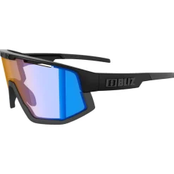 Occhiali da sole Bliz Fusion Old Matt Black Shiny Black Nano Optics Photochromic Brown Blue Multi