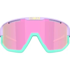 Occhiali da sole Bliz Fusion Old Matte Pastel Purple Brown Pink Mirror