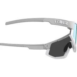 Occhiali da sole Bliz Fusion Old Matte Light Grey Smoke Ice Blue Mirror