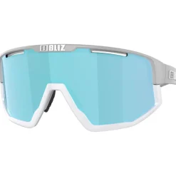 Occhiali da sole Bliz Fusion Old Matte Light Grey Smoke Ice Blue Mirror