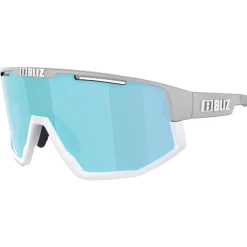 Occhiali da sole Bliz Fusion Old Matte Light Grey Smoke Ice Blue Mirror
