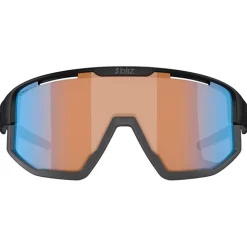 Occhiali da sole Bliz Fusion Small Matte Black ano Optics Nordic Light Coral Orange Blue Multi