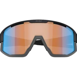 Occhiali da sole Bliz Fusion Small Matte Black ano Optics Nordic Light Coral Orange Blue Multi