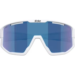Occhiali da sole Bliz Fusion White Smoke Blue Multi
